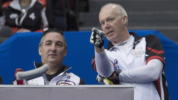 Wayne Middaugh and Glenn Howard, The Canadian Press Wayne Middaugh and Glenn Howard