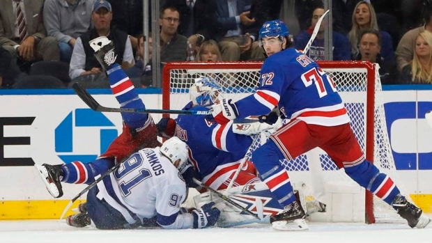 Tampa Bay Lightning beat New York Rangers 3-1 to take the lead in