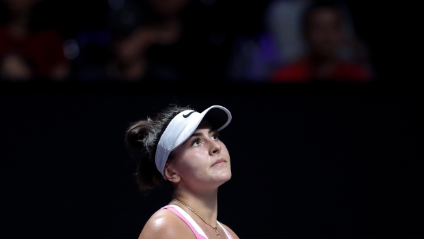 Bianca Andreescu, The Canadian Press Bianca Andreescu