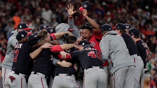 Washington Nationals celebrate World Series, The Canadian Press Washington Nationals celebrate World Series