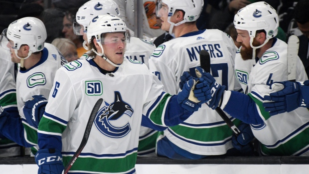 Brock Boeser , The Canadian Press Brock Boeser
