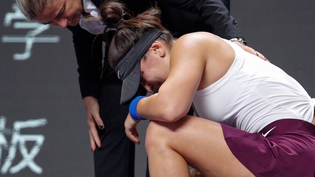Bianca Andreescu, The Canadian Press Bianca Andreescu