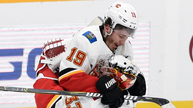 Matthew Tkachuk David Rittich, The Canadian Press Matthew Tkachuk David Rittich