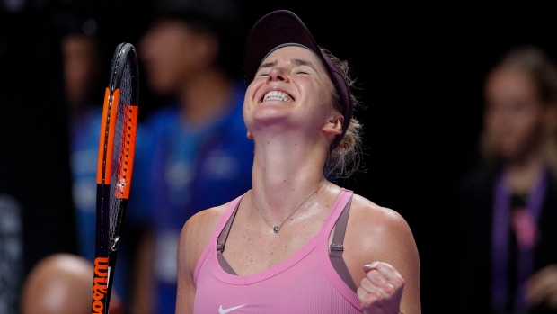 Elina Svitolina, The Canadian Press Elina Svitolina