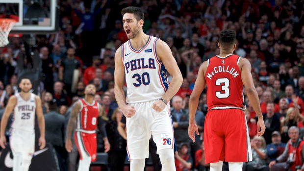 Checking in with Furkan Korkmaz in FIBA World Cup action
