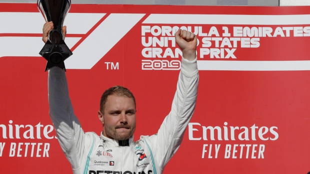 Valtteri Bottas, The Canadian Press Valtteri Bottas