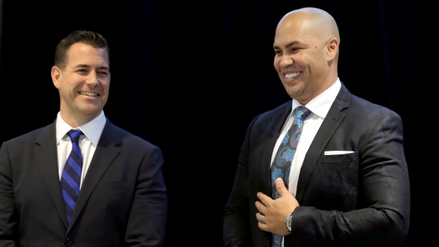 Carlos Beltran and Brodie Van Wagenen