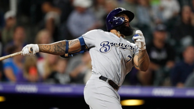 Eric Thames, The Canadian Press Eric Thames