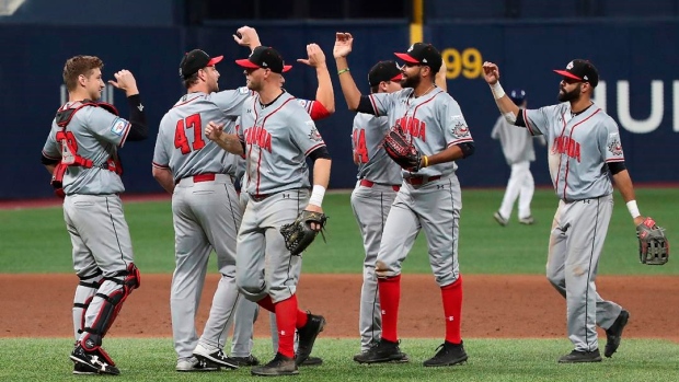 Team Canada celebrates