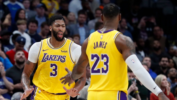 Anthony Davis LeBron James, The Canadian Press Anthony Davis LeBron James