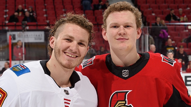 Matthew and Brady Tkachuk, Getty Images Matthew and Brady Tkachuk