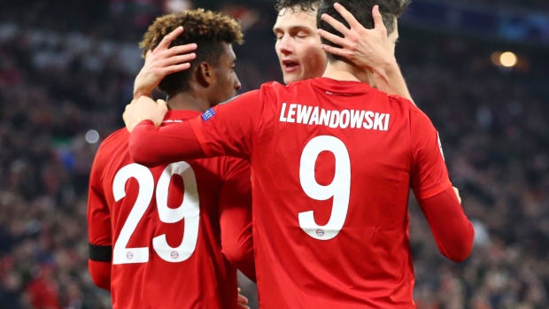 Robert Lewandowski, The Canadian Press Robert Lewandowski