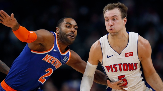 Wayne Ellington Luke Kennard, The Canadian Press Wayne Ellington Luke Kennard