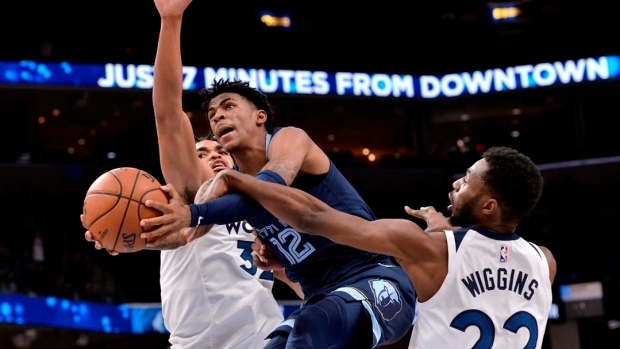 Brooks, Morant help Grizzlies beat Timberwolves 137-121 Article Image 0, The Canadian Press Brooks, Morant help Grizzlies beat Timberwolves 137-121 Article Image 0