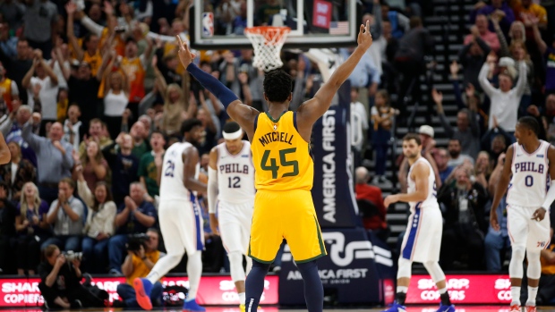 Donovan Mitchell, The Canadian Press Donovan Mitchell