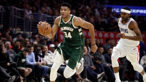 Giannis Antetokounmpo, Maurice Harkless , The Canadian Press Giannis Antetokounmpo, Maurice Harkless
