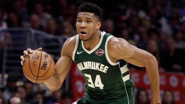 Giannis Antetokounmpo, The Canadian Press Giannis Antetokounmpo