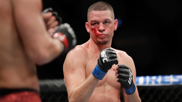 Nate Diaz, The Canadian Press Nate Diaz