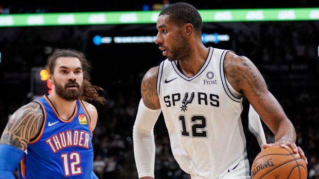 LaMarcus Aldridge, The Canadian Press LaMarcus Aldridge