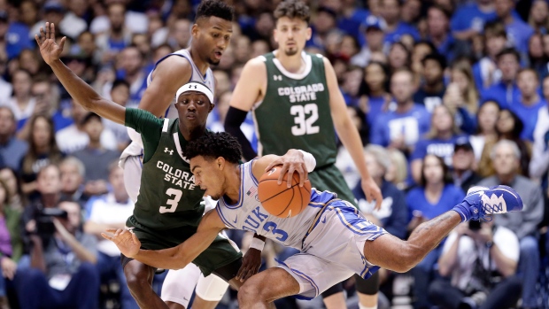 Tre Jones (3) , The Canadian Press Tre Jones (3)