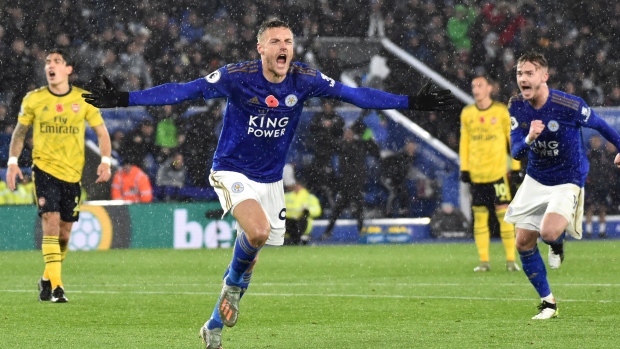 Jamie Vardy, The Canadian Press Jamie Vardy