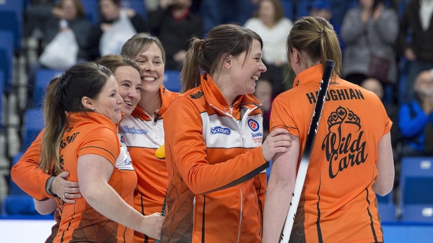 Cary-Anne McTaggart Susan O'Connor Kristie Moore Casey Scheidegger Jesse Haughian,, The Canadian Press Cary-Anne McTaggart Susan O'Connor Kristie Moore Casey Scheidegger Jesse Haughian,