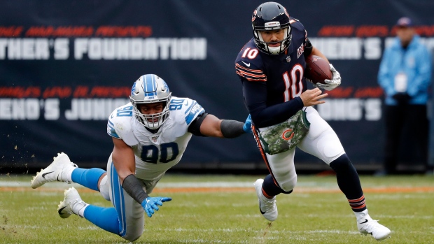 Mitchell Trubisky, The Canadian Press Mitchell Trubisky
