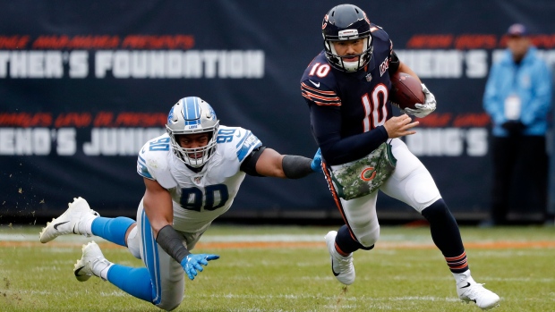 Mitchell Trubisky, The Canadian Press Mitchell Trubisky