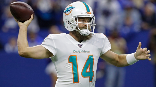 Ryan Fitzpatrick leads Dolphins to win over San Francisco 49ers