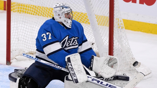 winnipeg jets goalie jersey