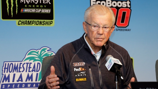 Joe GIbbs, The Canadian Press Joe GIbbs