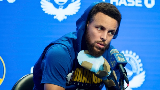 Stephen Curry, The Canadian Press Stephen Curry