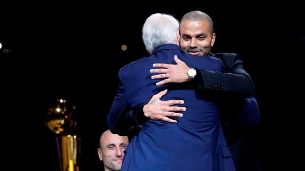 Gregg Popovich Tony Parker, The Canadian Press Gregg Popovich Tony Parker