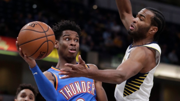 T.J. Warren Shai Gilgeous-Alexander, The Canadian Press T.J. Warren Shai Gilgeous-Alexander