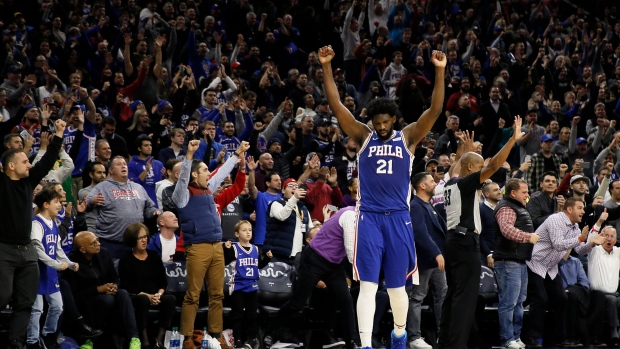 Joel Embiid, The Canadian Press Joel Embiid