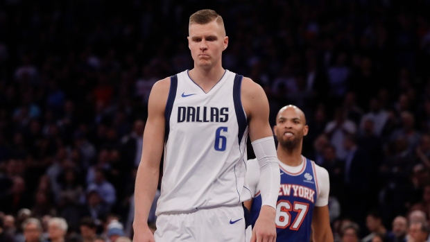 Kristaps Porzingis , The Canadian Press Kristaps Porzingis