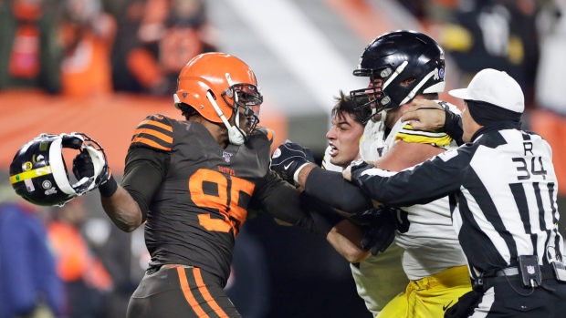 Myles Garrett, The Canadian Press Myles Garrett