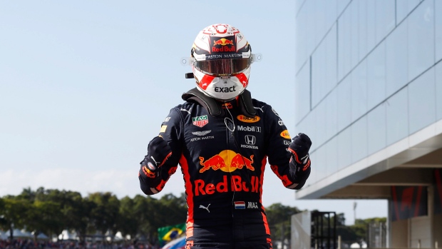 Red Bull's Verstappen to start Brazilian Grand Prix on pole