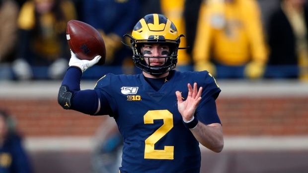 Shea Patterson, The Canadian Press Shea Patterson