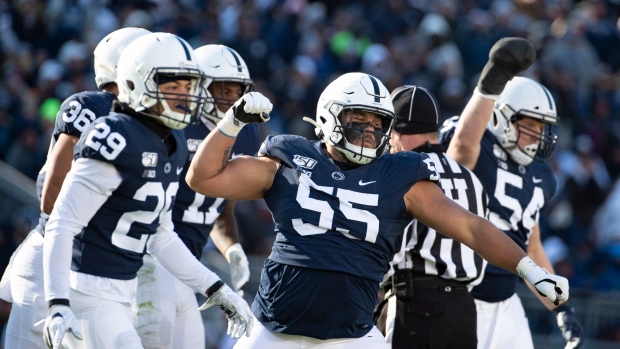 Penn State Celebrate , The Canadian Press Penn State Celebrate