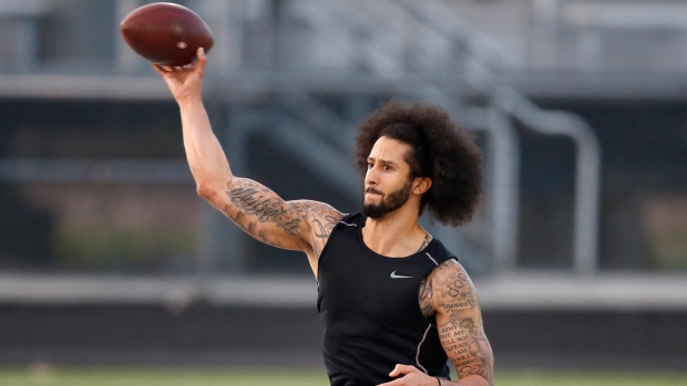 Colin Kaepernick, The Canadian Press Colin Kaepernick
