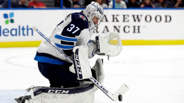 Connor Hellebuyck, The Canadian Press Connor Hellebuyck