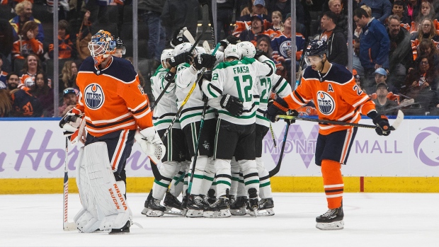 Dallas Stars Celebrate , The Canadian Press Dallas Stars Celebrate