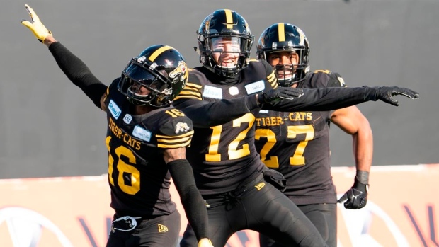 Tiger-Cats celebrate