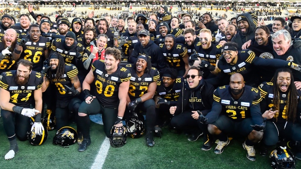 Hamilton Tiger-Cats win Eastern Final, The Canadian Press Hamilton Tiger-Cats win Eastern Final