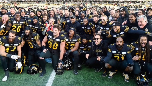 Hamilton Tiger-Cats win Eastern Final