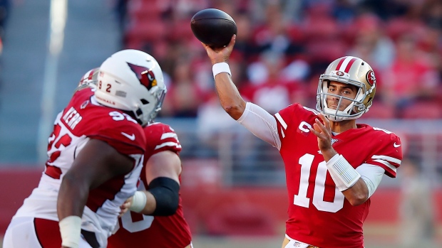 Jimmy Garoppolo, The Canadian Press Jimmy Garoppolo