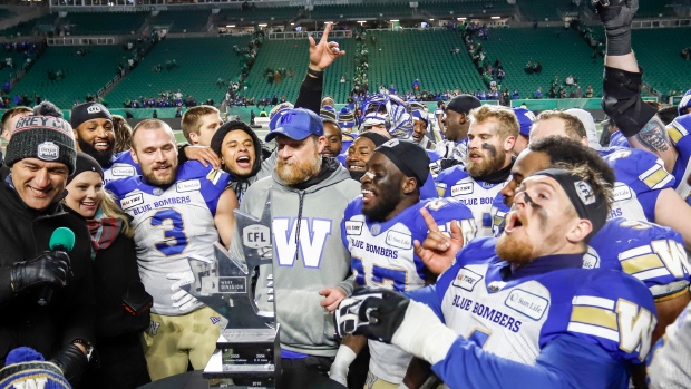 Blue Bombers Celebrate