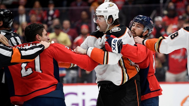 Garnet Hathaway Erik Gudbranson, The Canadian Press Garnet Hathaway Erik Gudbranson