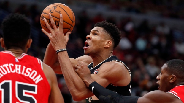 Giannis Antetokounmpo, The Canadian Press Giannis Antetokounmpo